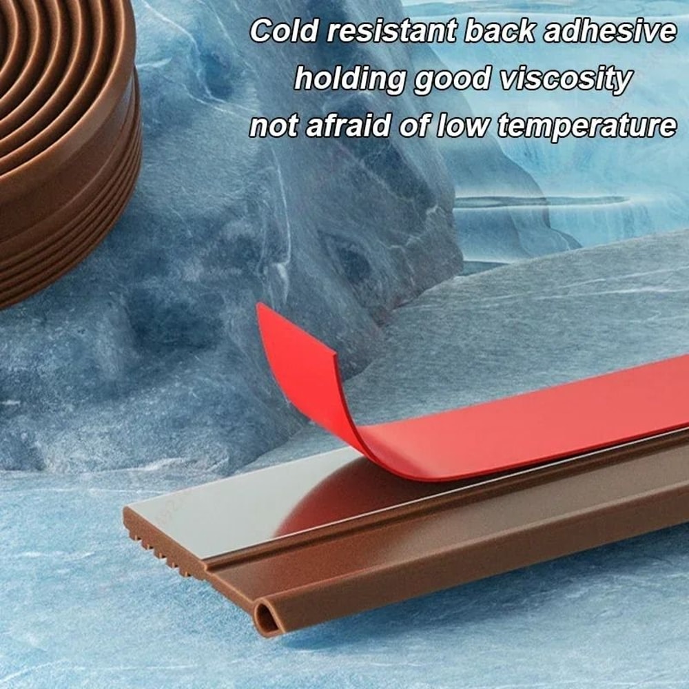 Door Bottom Sealing Strip Windproof Dust Noise Insulator 3