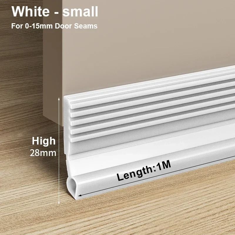 Door Bottom Sealing Strip Windproof Dust Noise Insulator 10