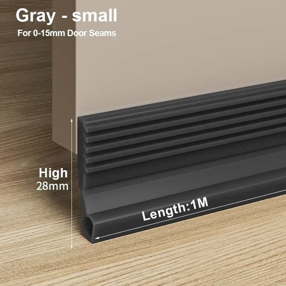 Door Bottom Sealing Strip Windproof Dust Noise Insulator 11