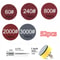 DIY Flocking Sanding Discs Pad Kit For Rotary Tools 6
