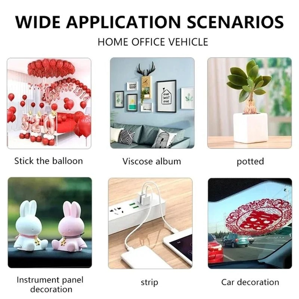 Double Sided Adhesive Tape Dots Strong Acrylic Mounting Pads 2