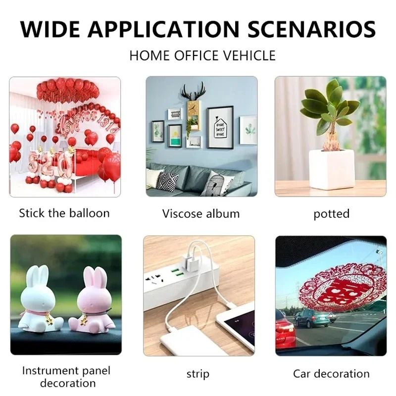 Double Sided Adhesive Tape Dots Strong Acrylic Mounting Pads 2