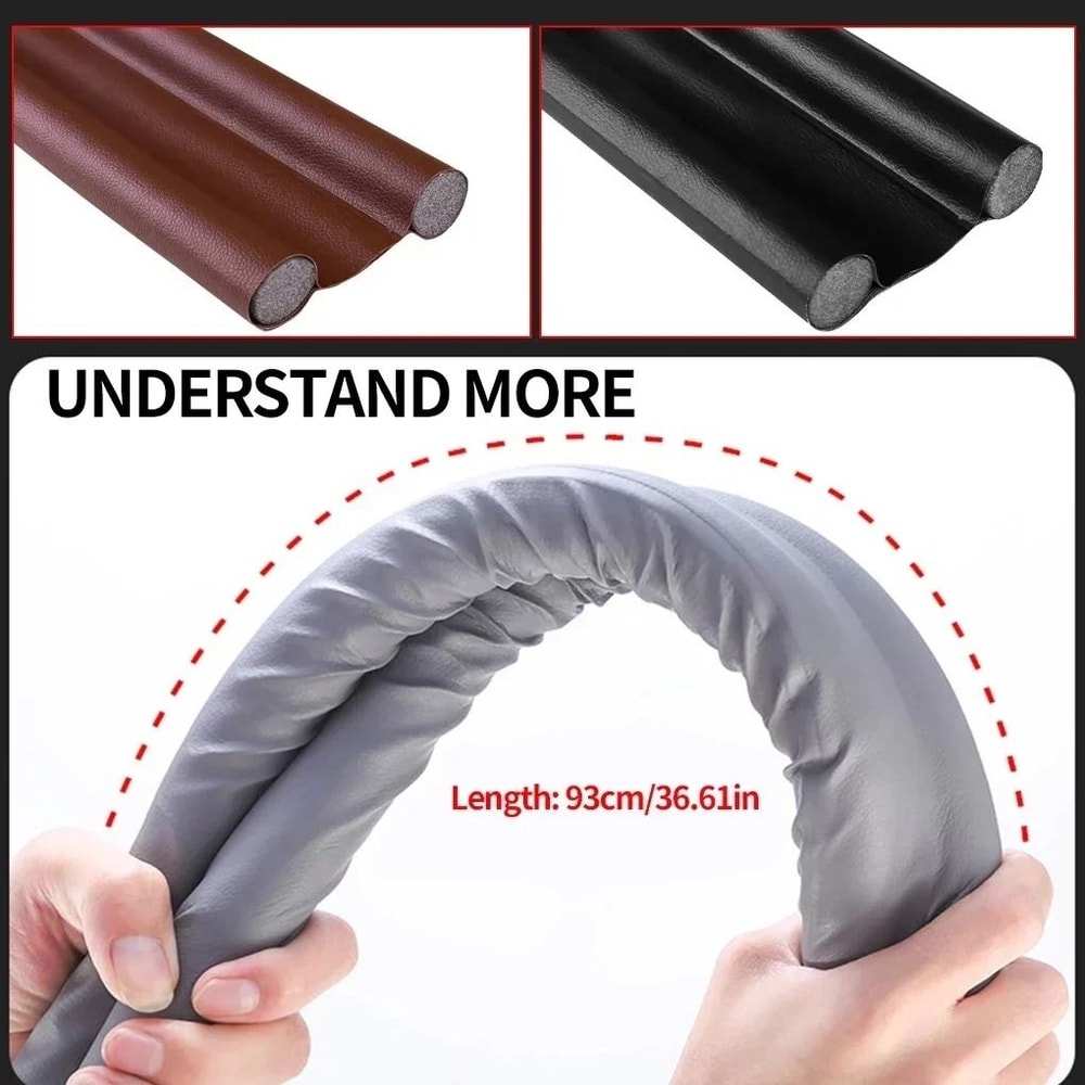 EVA Door Bottom Sealing Strip Waterproof Draft Noise Stopper 0