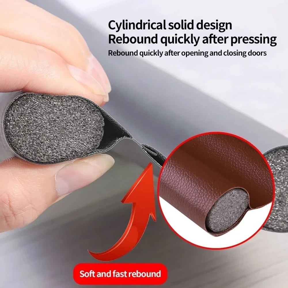 EVA Door Bottom Sealing Strip Waterproof Draft Noise Stopper 5