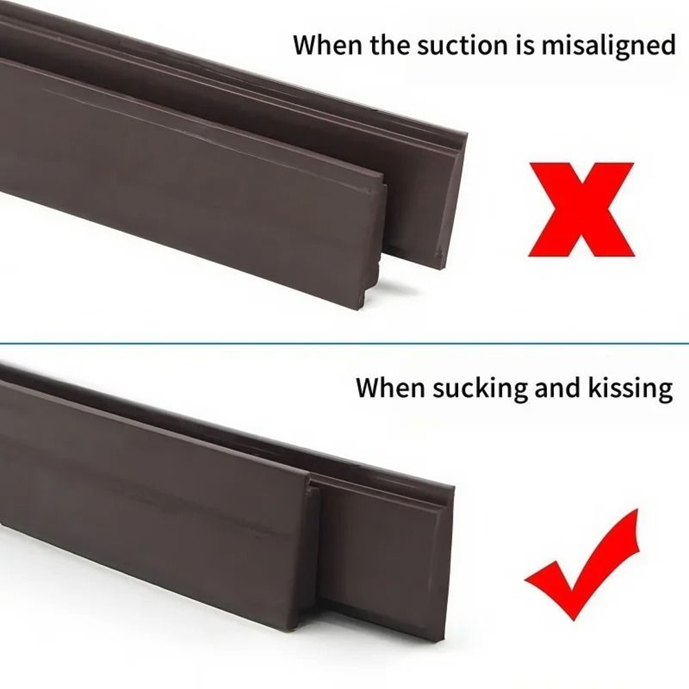 Magnetic Door Sealing Strip Self Adhesive Dustproof Waterproof Tape 2