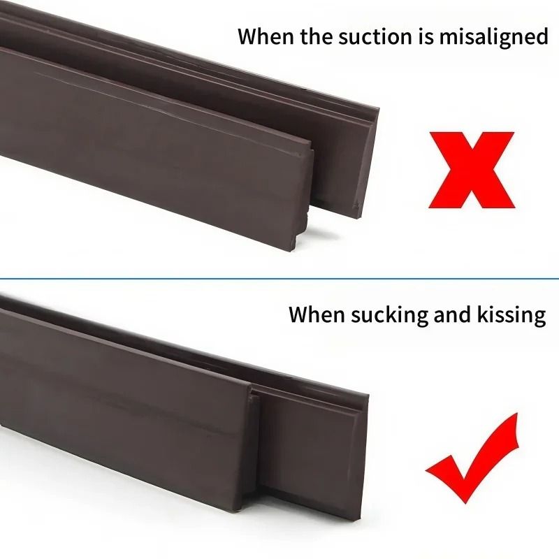 Magnetic Door Sealing Strip Self Adhesive Dustproof Waterproof Tape 2