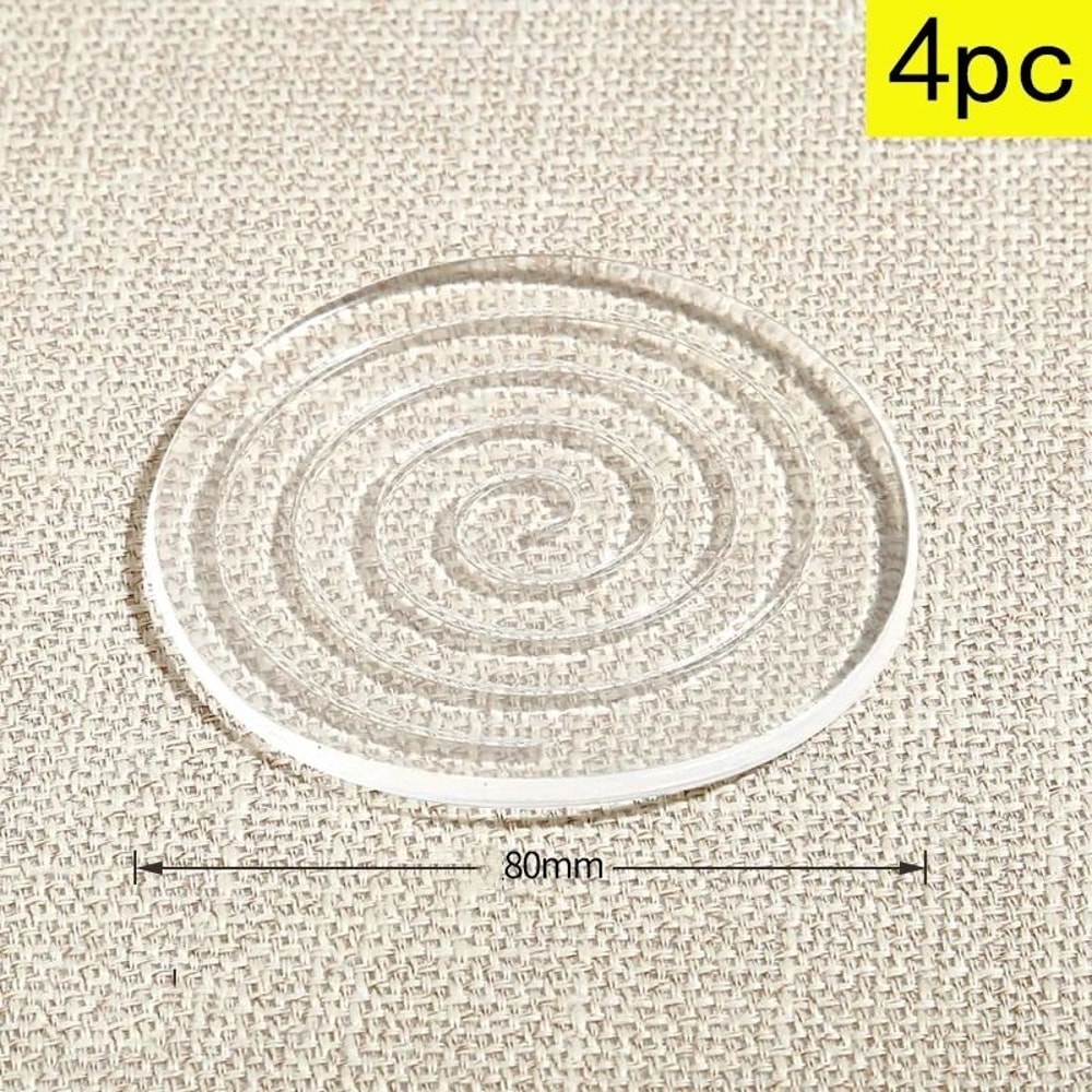 Transparent Silicone Furniture Foot Pads Anti Slip Floor Protectors 9