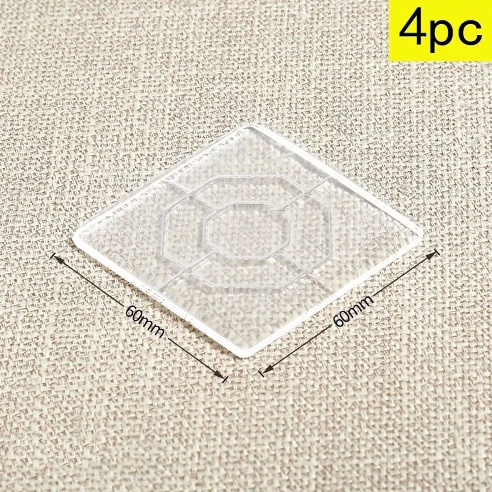 Transparent Silicone Furniture Foot Pads Anti Slip Floor Protectors 10