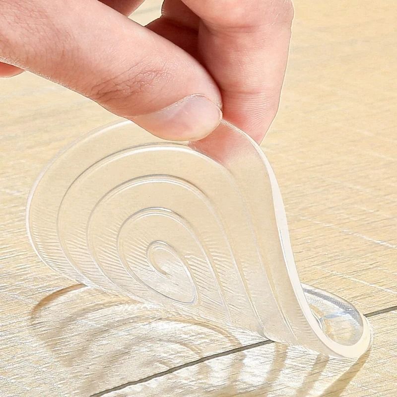 Transparent Silicone Furniture Foot Pads Anti Slip Floor Protectors 2