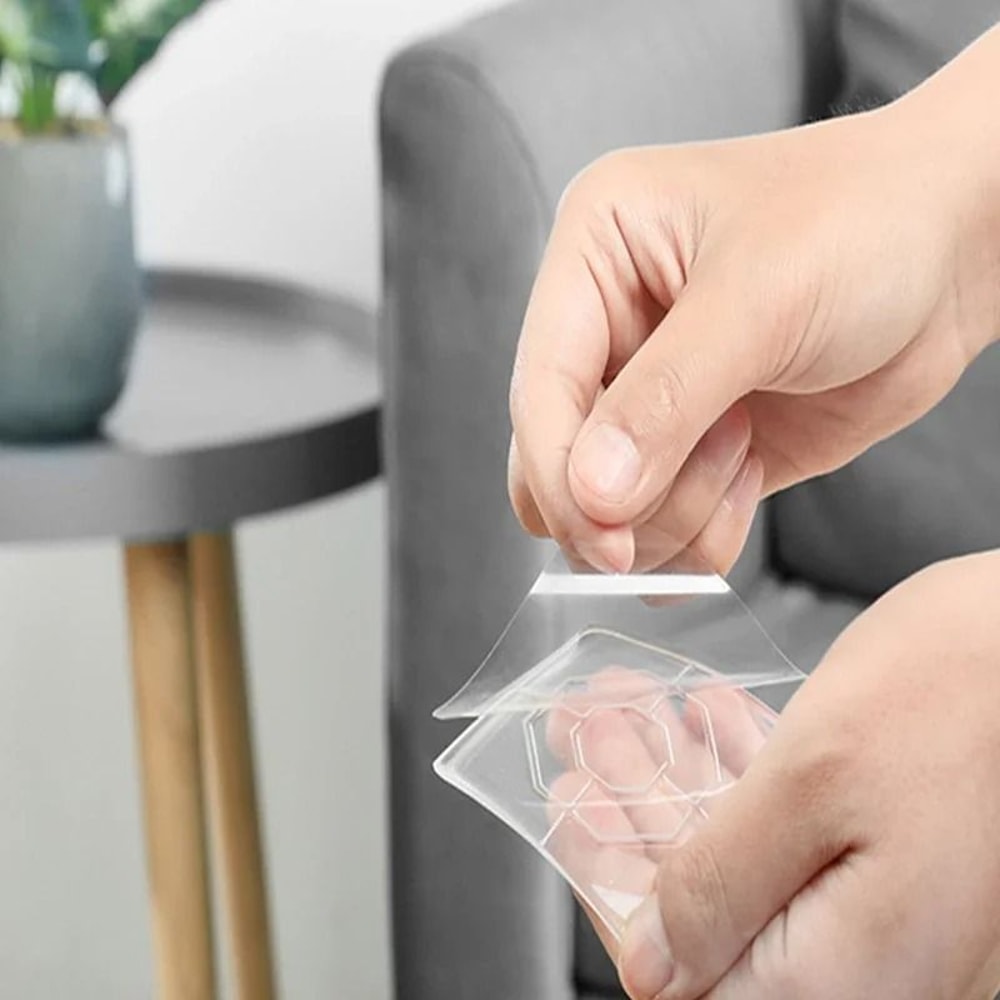 Transparent Silicone Furniture Foot Pads Anti Slip Floor Protectors 4