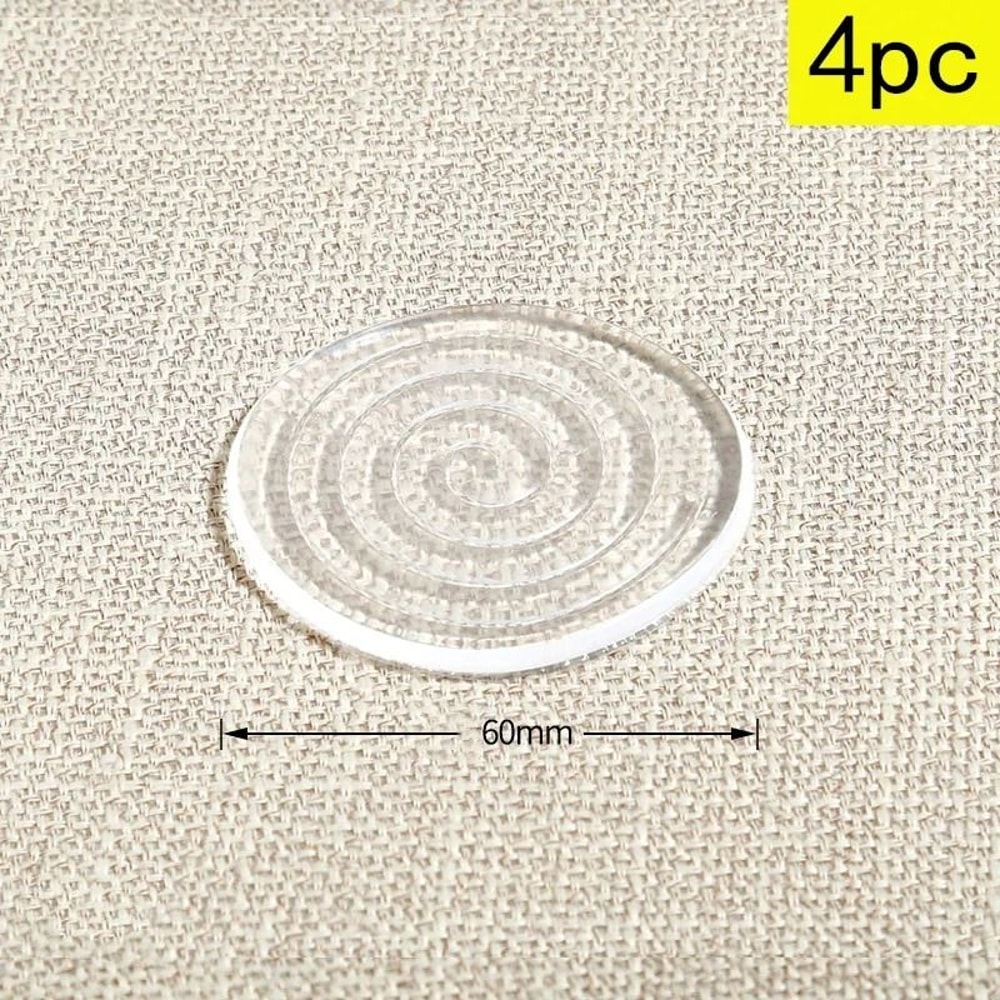 Transparent Silicone Furniture Foot Pads Anti Slip Floor Protectors 8