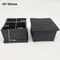 Non Slip Chair Leg Caps Rubber Square Furniture Floor Protectors 15