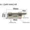 Stainless Steel Spring Loaded Barrel Bolt Door Latch 7