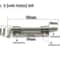 Stainless Steel Spring Loaded Barrel Bolt Door Latch 16
