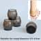 Silicone Chair Leg Caps Non Slip Furniture Floor Protectors 11