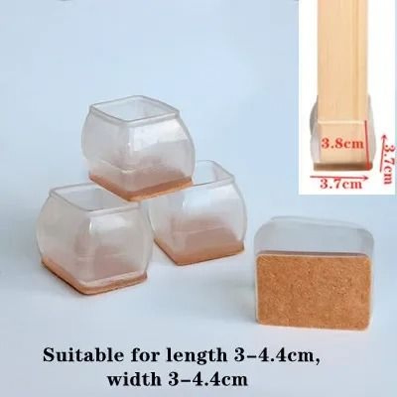 Silicone Chair Leg Caps Non Slip Furniture Floor Protectors 13