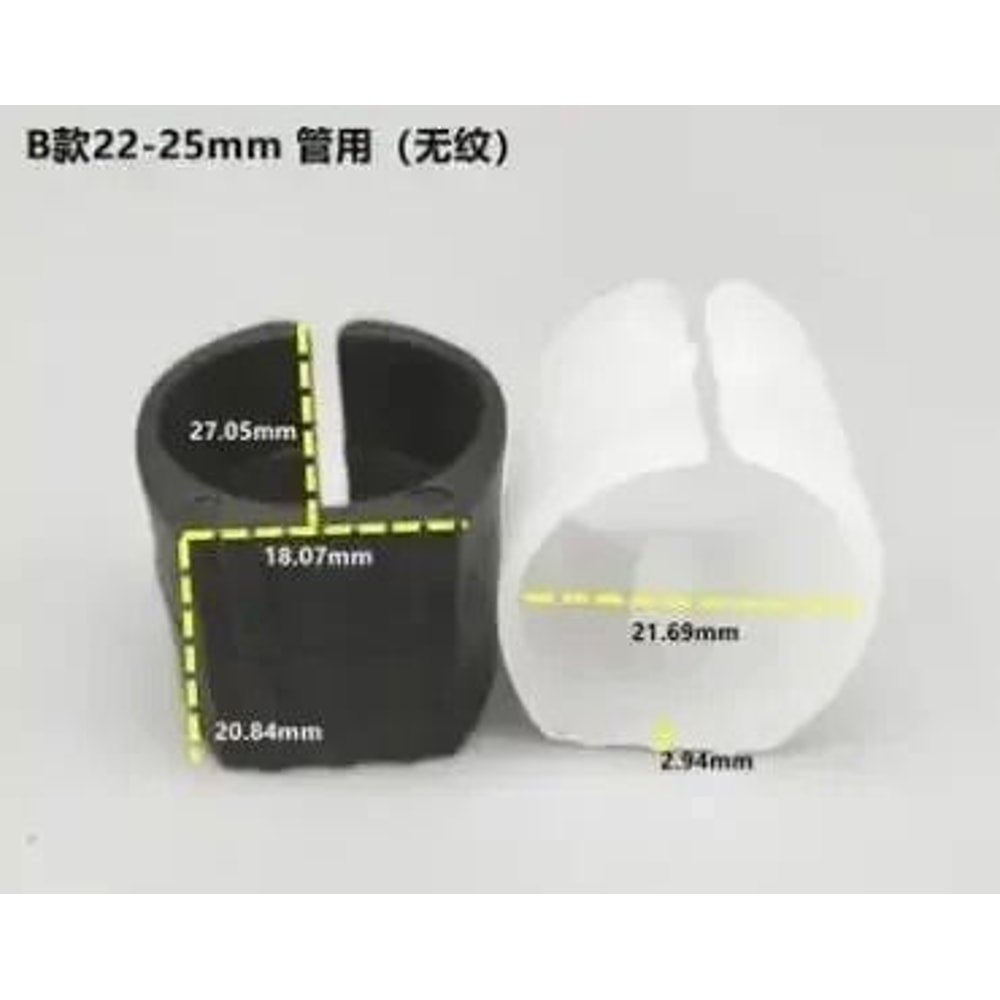 U Shaped Chair Leg Pads Plastic Non Slip Floor Protectors Set 13