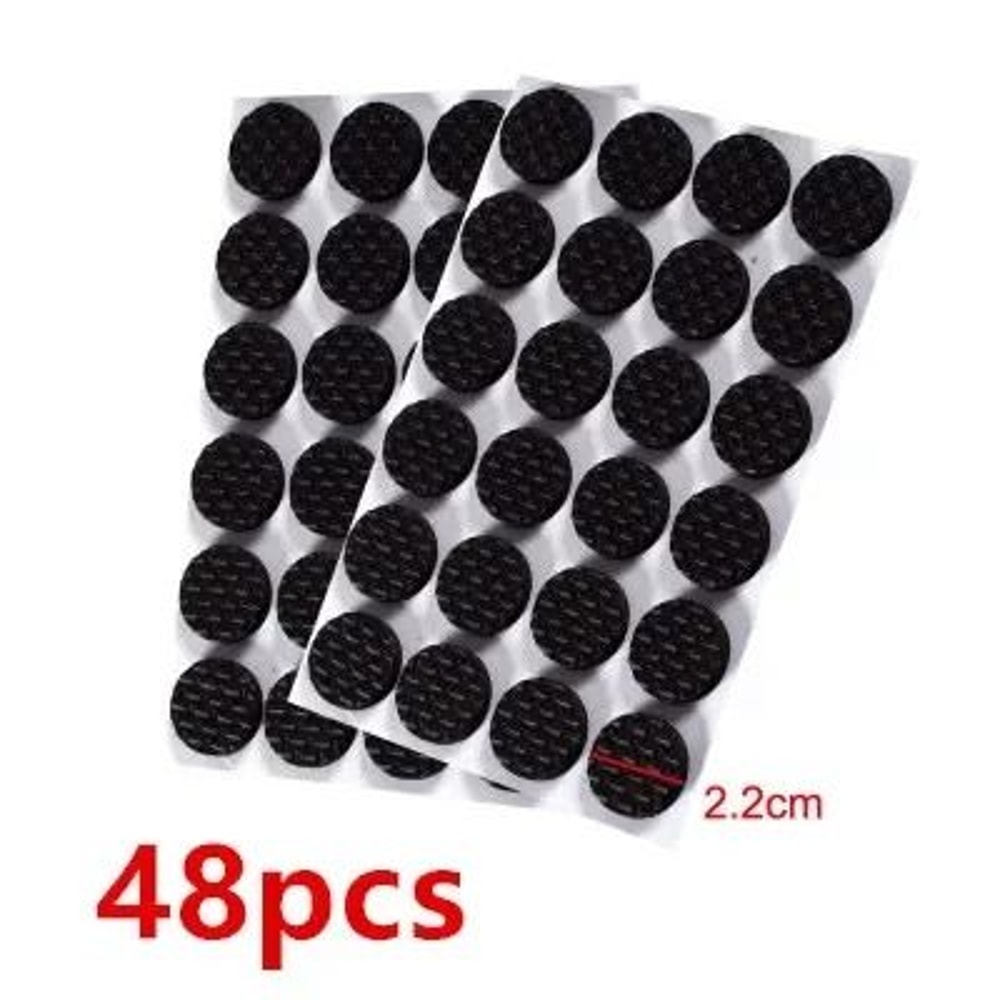 Self Adhesive Furniture Leg Felt Pads Anti Slip Floor Protectors 6