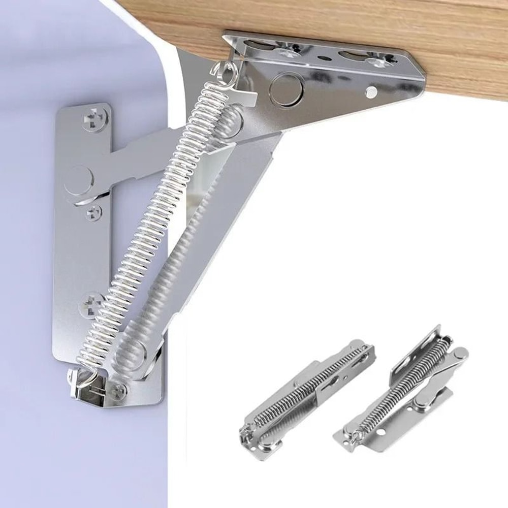 Folding Sofa Bed Spring Hinge Lift Up Cabinet Door Support Hinges 0