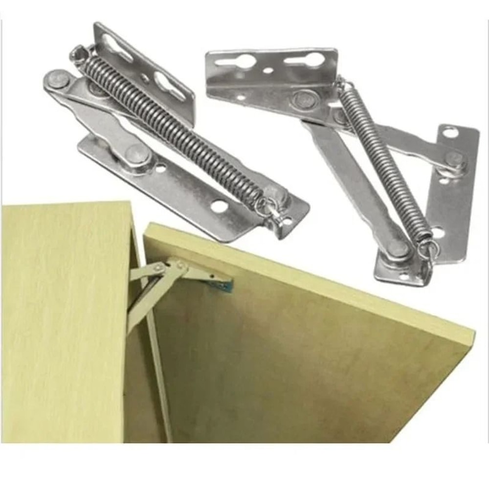 Folding Sofa Bed Spring Hinge Lift Up Cabinet Door Support Hinges 2