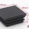 Plastic Square Tube End Caps For Chair Legs And Furniture Pipes 16 PCS 10