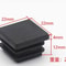 Plastic Square Tube End Caps For Chair Legs And Furniture Pipes 16 PCS 12