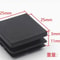 Plastic Square Tube End Caps For Chair Legs And Furniture Pipes 16 PCS 13