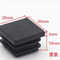 Plastic Square Tube End Caps For Chair Legs And Furniture Pipes 16 PCS 14