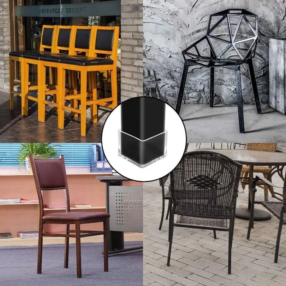 Rubber Chair Leg Caps Anti Slip Furniture Feet Floor Protectors 1
