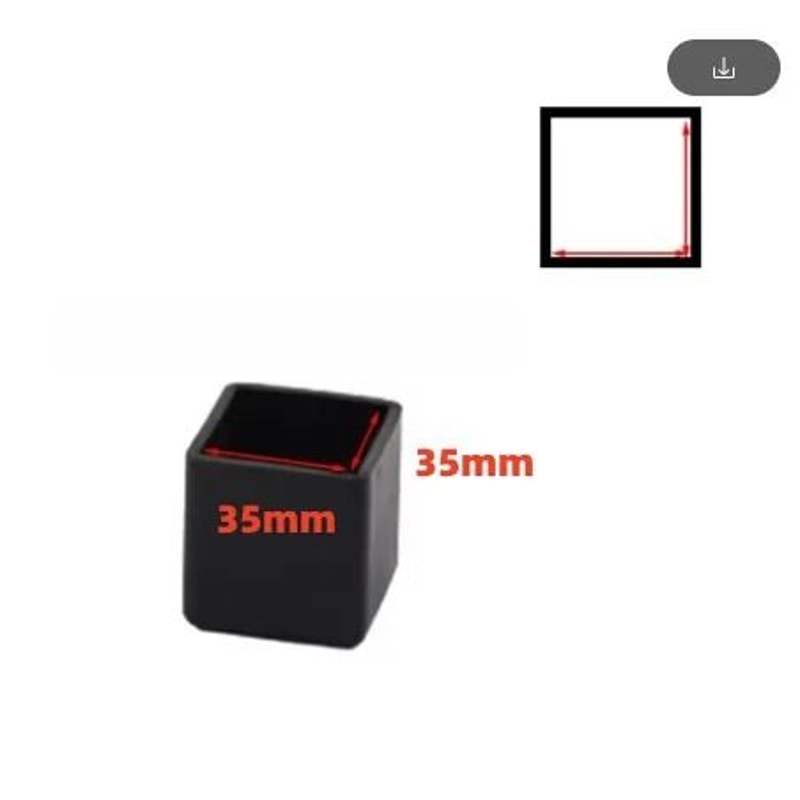 Rubber Chair Leg Caps Anti Slip Furniture Feet Floor Protectors 19
