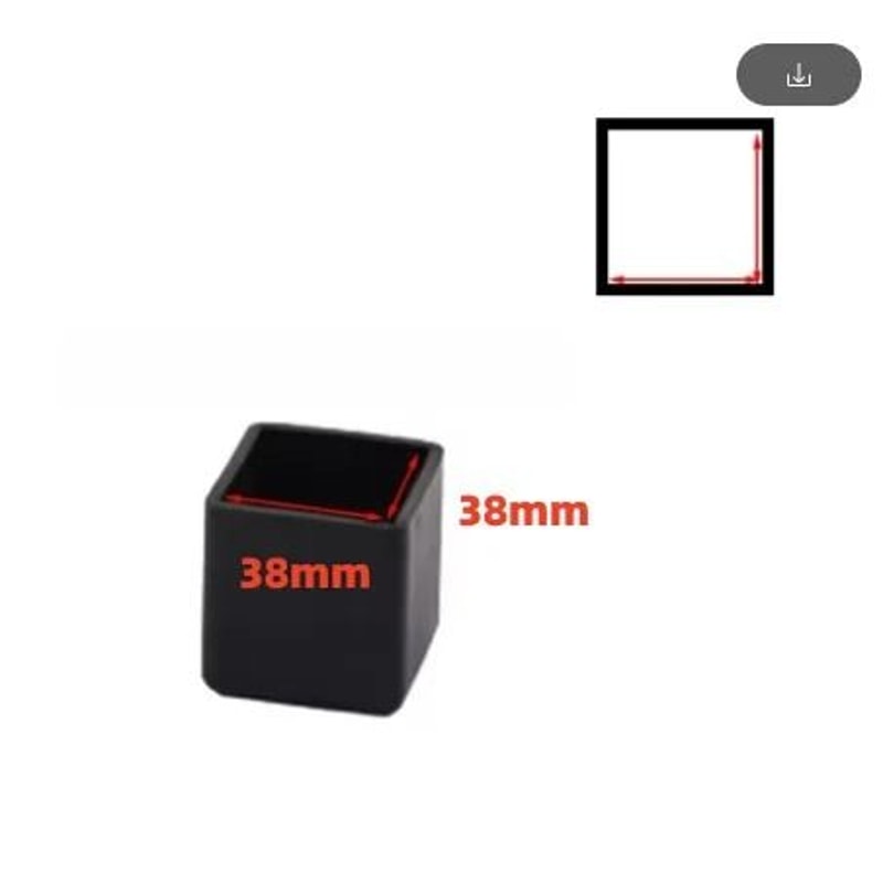 Rubber Chair Leg Caps Anti Slip Furniture Feet Floor Protectors 20