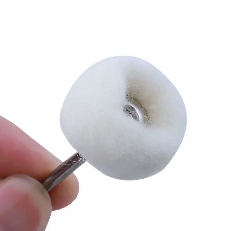 Mini Felt Buffing Wheels Grinding Sanding Head Set For Rotary Tools 4