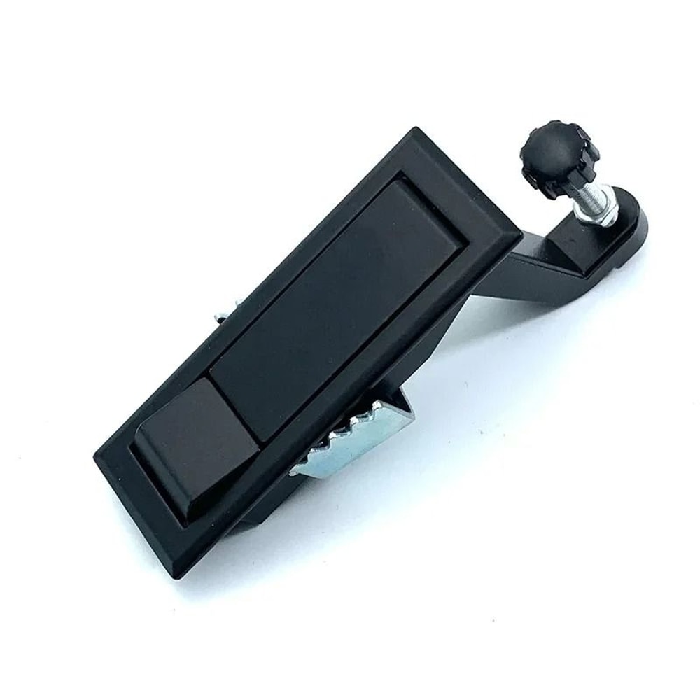 Adjustable Flat Lock Alloy Security Spring Latch For Industrial Cabinet Doors 4