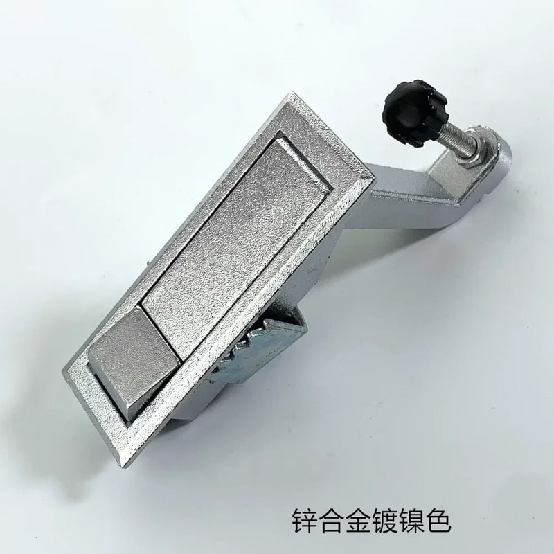 Adjustable Flat Lock Alloy Security Spring Latch For Industrial Cabinet Doors 6