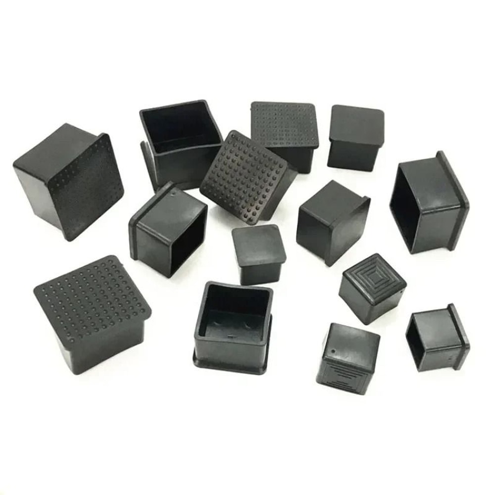 PVC Chair Leg Caps Furniture Feet Covers Floor Protector Pads Set 2
