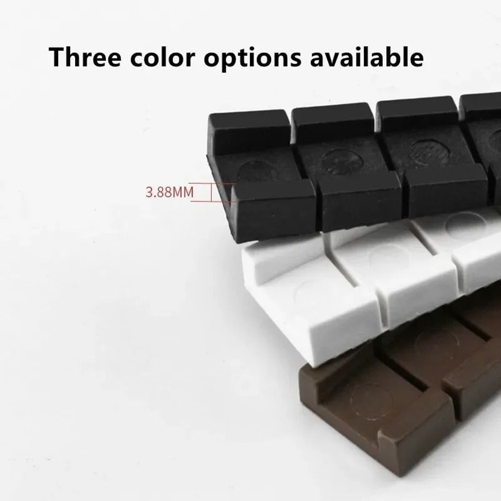 Flexible Plastic Furniture Shims Leveling Wedges Set For Tables Doors And Cabinets 5