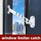165mm Stainless Steel Window Support Wind Hook Latch Limiter Stay 0