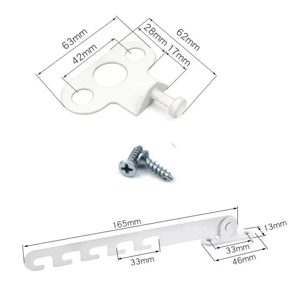 165mm Stainless Steel Window Support Wind Hook Latch Limiter Stay 1
