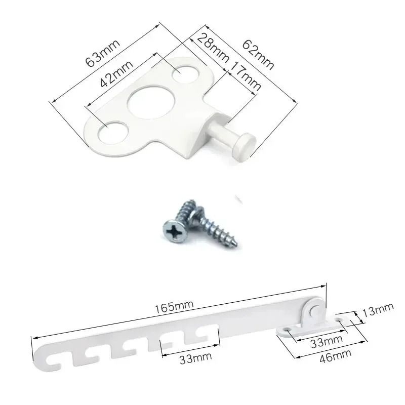 165mm Stainless Steel Window Support Wind Hook Latch Limiter Stay 1