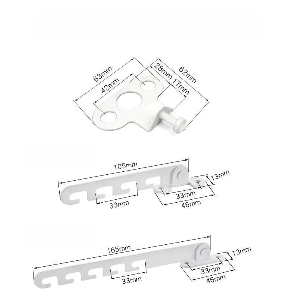 165mm Stainless Steel Window Support Wind Hook Latch Limiter Stay 5