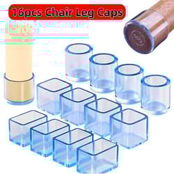 rubber chair leg caps furniture feet floor protector pads set