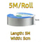 Aluminum Foil Butyl Rubber Waterproof Tape For Roof Pipe And Wall Repairs 8