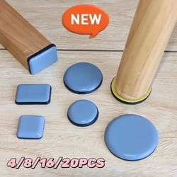 self adhesive ptfe furniture gliders sliding pads for chairs and tables