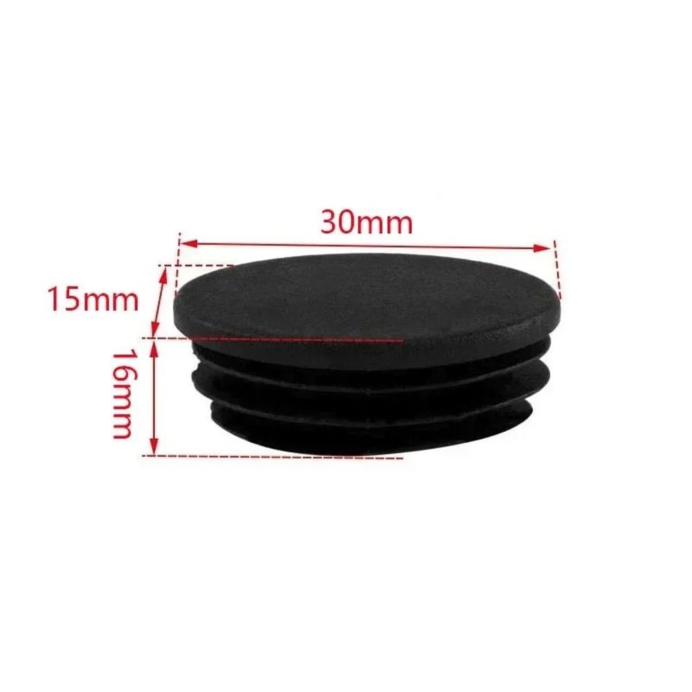 Plastic Chair Leg End Caps Furniture Feet Covers Floor Protector Set 6