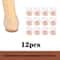 Silicone Chair And Table Leg Caps Floor Protector Pads Set 6