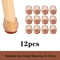 Silicone Chair And Table Leg Caps Floor Protector Pads Set 8