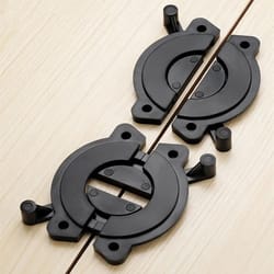 abs hidden furniture hinge connector bracket for table tops and desks