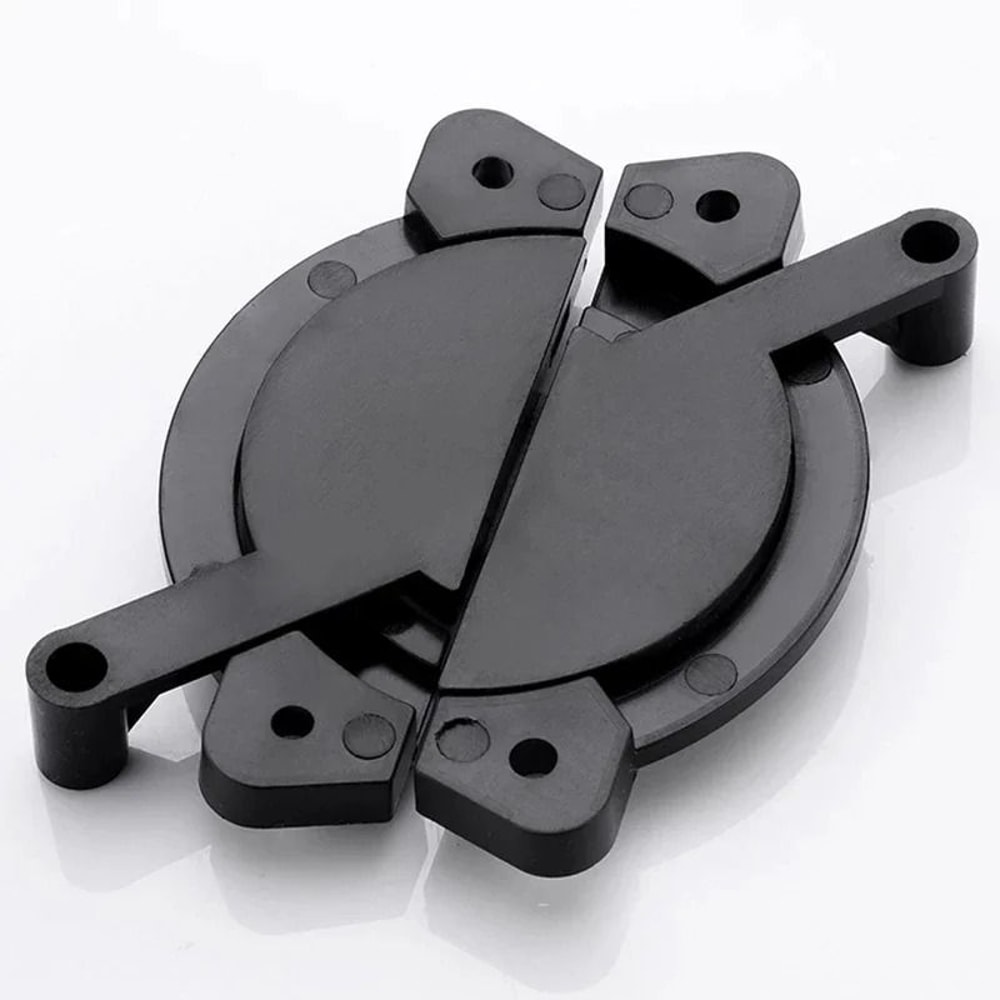 ABS Hidden Furniture Hinge Connector Bracket For Table Tops And Desks 4