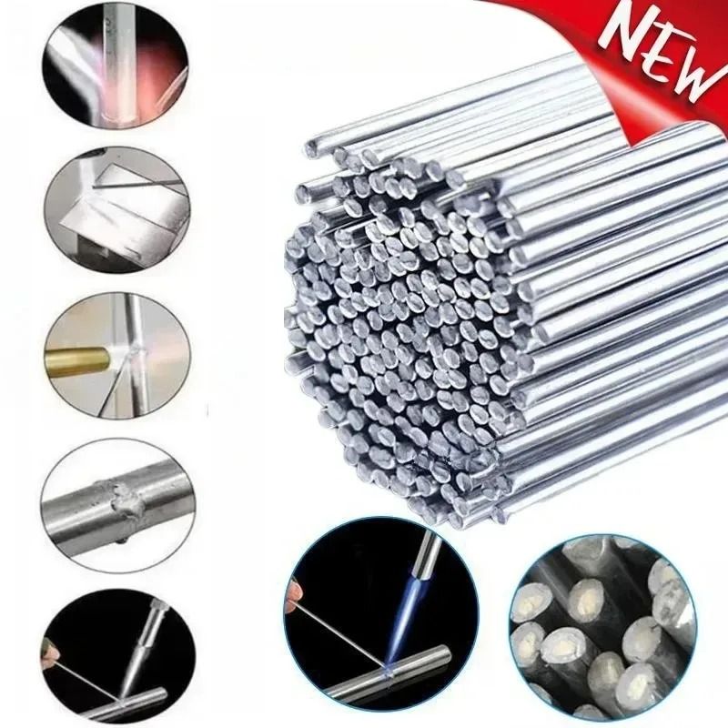 Low Temperature Aluminum Welding Rods Flux Core Easy Melt Soldering Wire Set 3