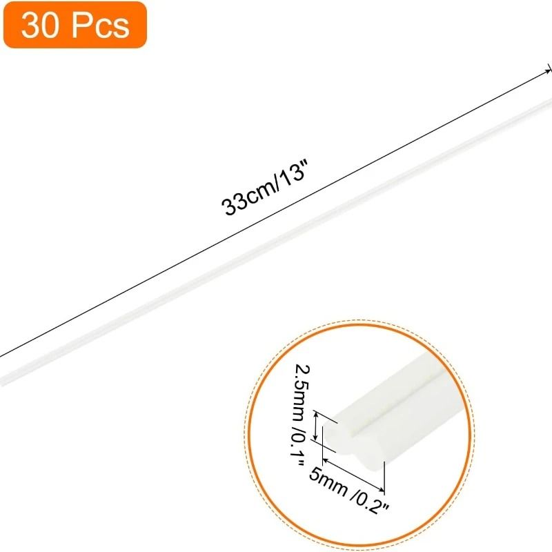 Plastic Welding Rods Set For Car Bumper Repair ABS PP PVC PE 3